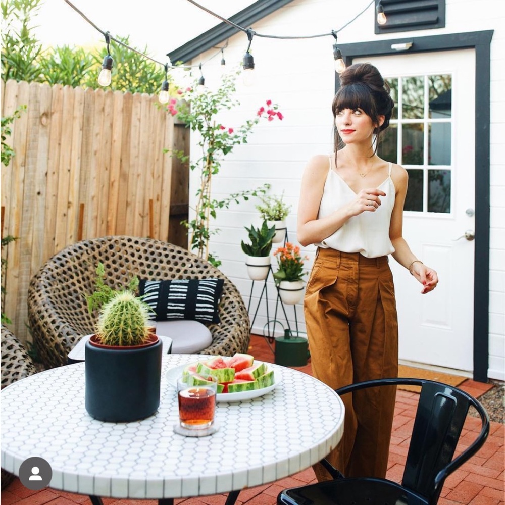 Aritzia Babaton Wide Leg Cropped Pants 6